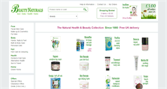 Desktop Screenshot of beautynaturals.com